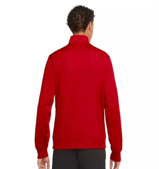 Men's Red Sportswear Swoosh League Logo Track Jacket (DM5473 657)