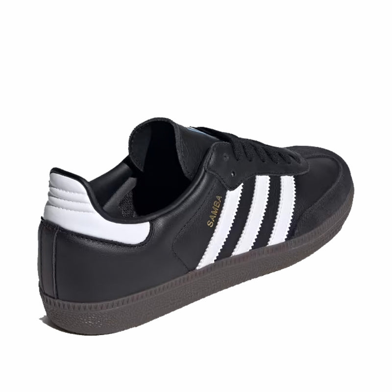 Adidas Men's Samba OG (Core Black/Cloud White/Gum) B75807 - August Shop