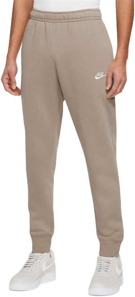 Men's Sportswear Khaki/White Club Fleece Jogger (BV2671 247)