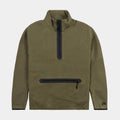 Men's Sportswear Olive/Black Tech Fleece Half Zip Sweatshirt