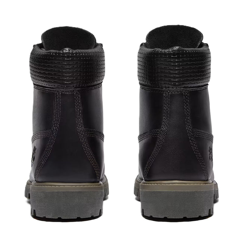 Men's Timberland Premium 6 In Lace Black F Grain W DK B (TB0A2P6W A3L)