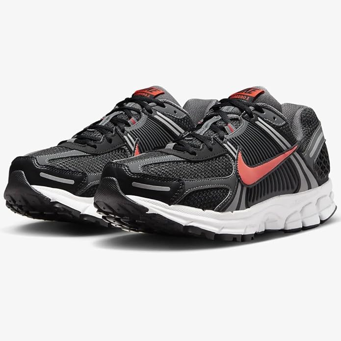 Men's Zoom Vomero 5 Black/Picante Red-Iron Grey (FB9149 001)