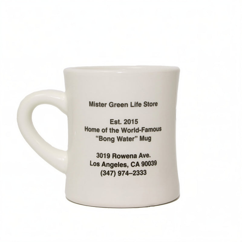 Mister Green Bong Water Mug (Natural/Black) - August Shop