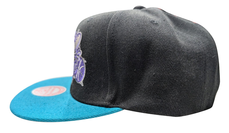 Mitchell & Ness Bk/Tl NBA HWC Charlotte Hornets Team Reflective Snapback - OSFA