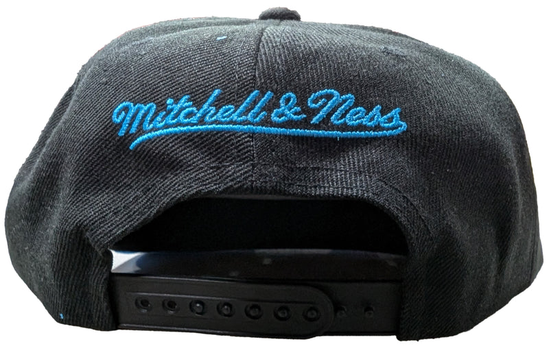 Mitchell & Ness Black/Blue NBA HWC Utah Jazz Team Reflective Snapback - OSFA