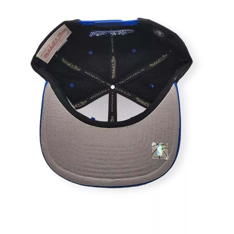 Mitchell & Ness Black/Blue NBA Toronto Raptors Black Royality Snapback - OSFA