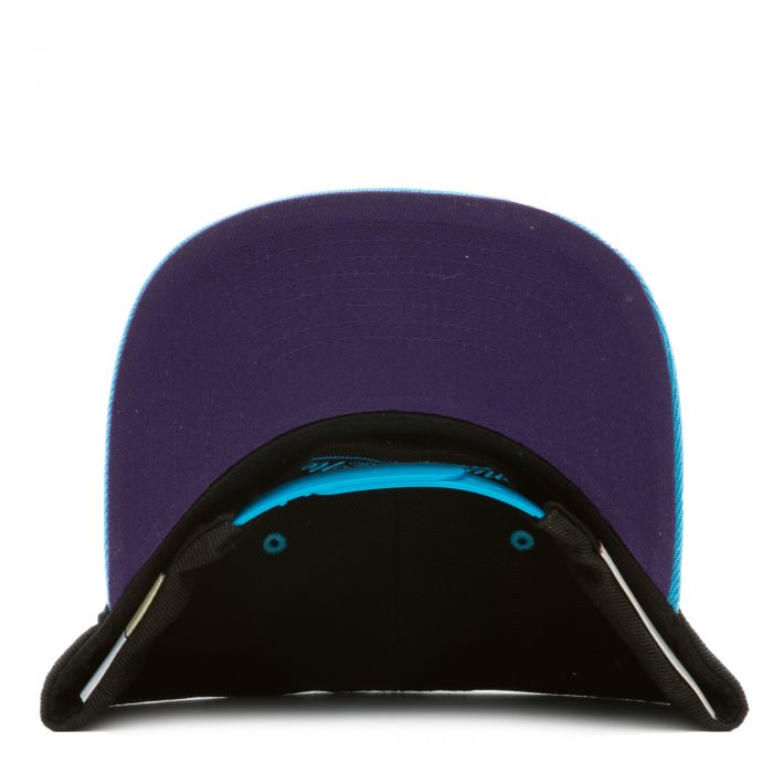 Mitchell & Ness Black/Light Blue NBA Utah Jazz Reload HWC Snapback - OSFA
