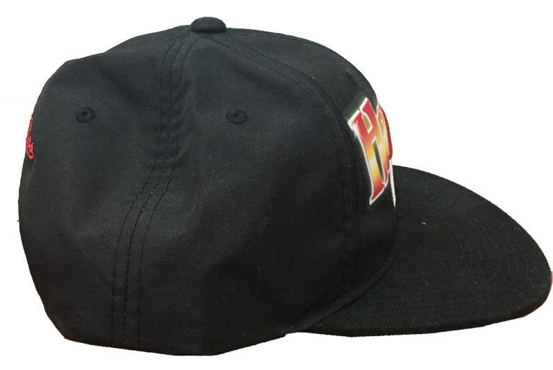 Mitchell & Ness Black NBA Atlanta Hawks Airbrush Snapback Hat - OSFA