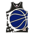 Mitchell & Ness Black NBA Orlando Magic Big Face 2.0 Blownout Jersey