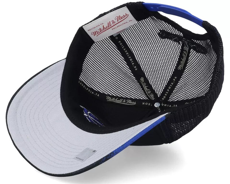 Mitchell & Ness Black NBA Orlando Magic Hyper Trucker HWC Snapback - OSFA