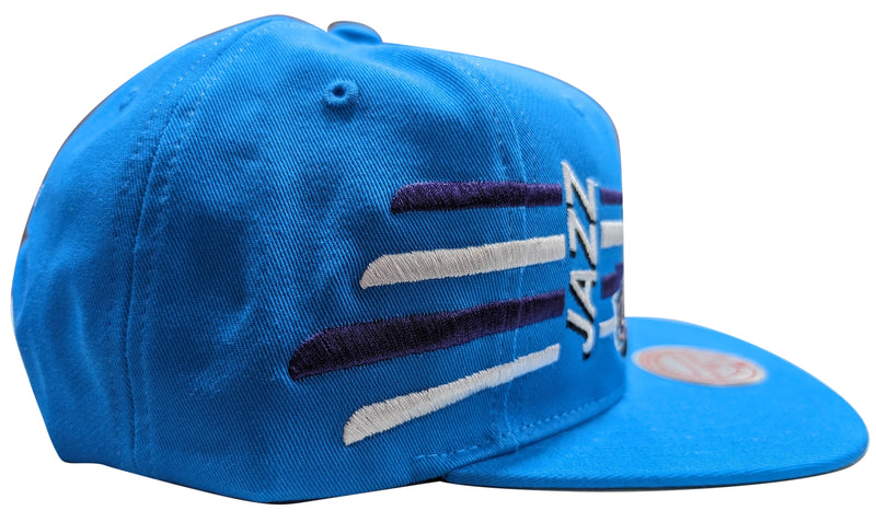 Mitchell & Ness Lght Blu NBA Utah Jazz Retro Bolt Deadstock HWC Snapback - OSFA