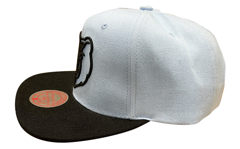Mitchell & Ness Lt Bl/Blk NBA Memphis Grizzlies Uni Away 2 Tone Snapback - OSFA