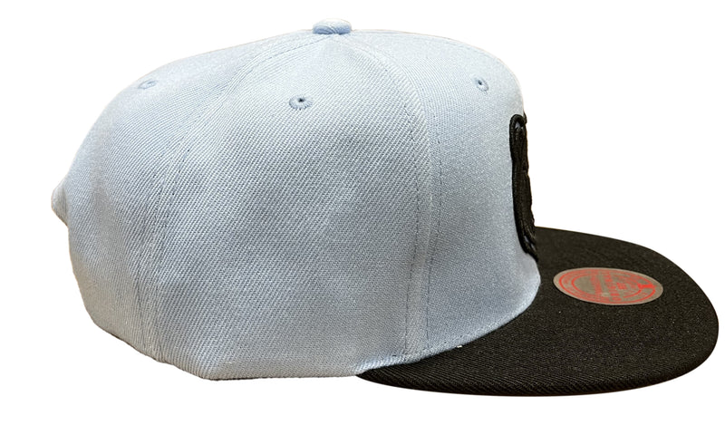 Mitchell & Ness Lt Bl/Blk NBA Memphis Grizzlies Uni Away 2 Tone Snapback - OSFA