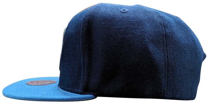 Mitchell & Ness Nvy/Lght Blue NBA Memphis Grizzlies Core Basic Snapback - OSFA