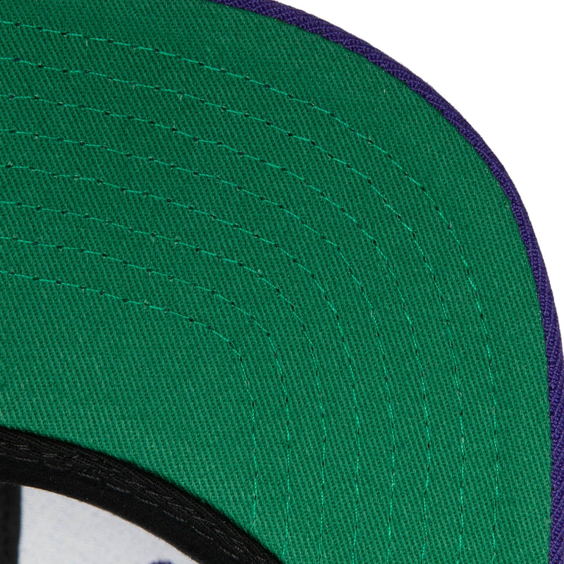 Mitchell & Ness Purple NBA New Orleans Jazz Team Ground 2.0 HWC Snapback - OSFA