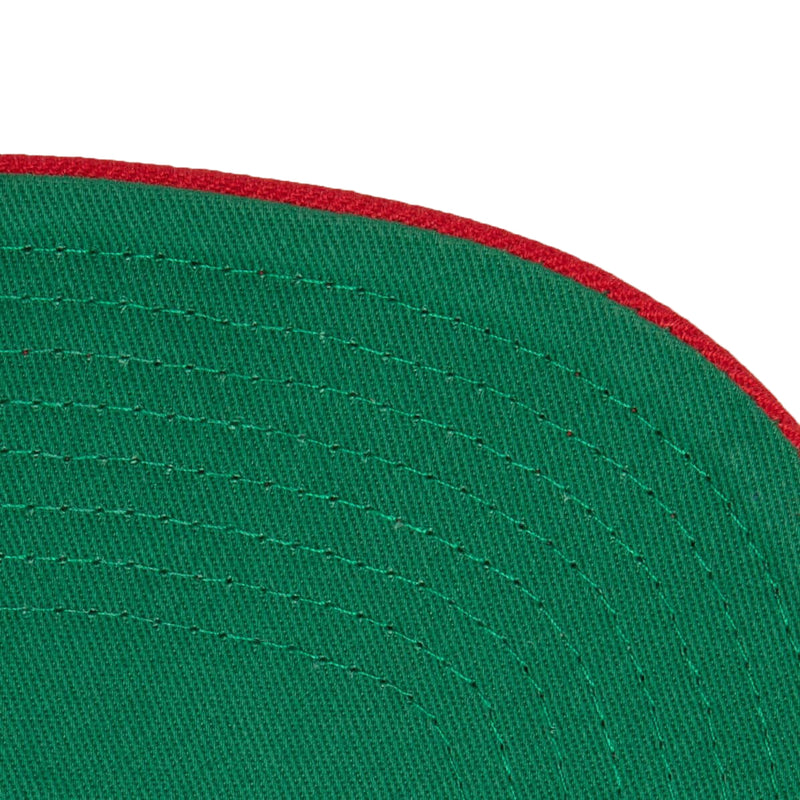 Mitchell & Ness Red/Multi NBA Atlanta Hawks What The? Snapback - OSFA