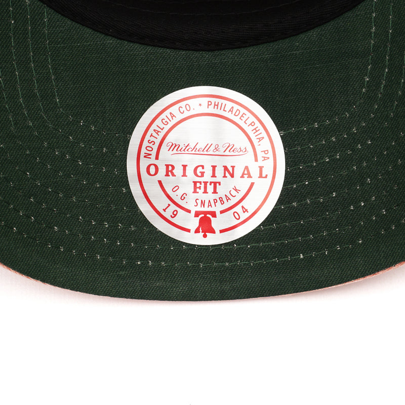 Mitchell & Ness Rose Gold NBA Milwaukee Bucks 75th Anniversary Strapback - OSFA