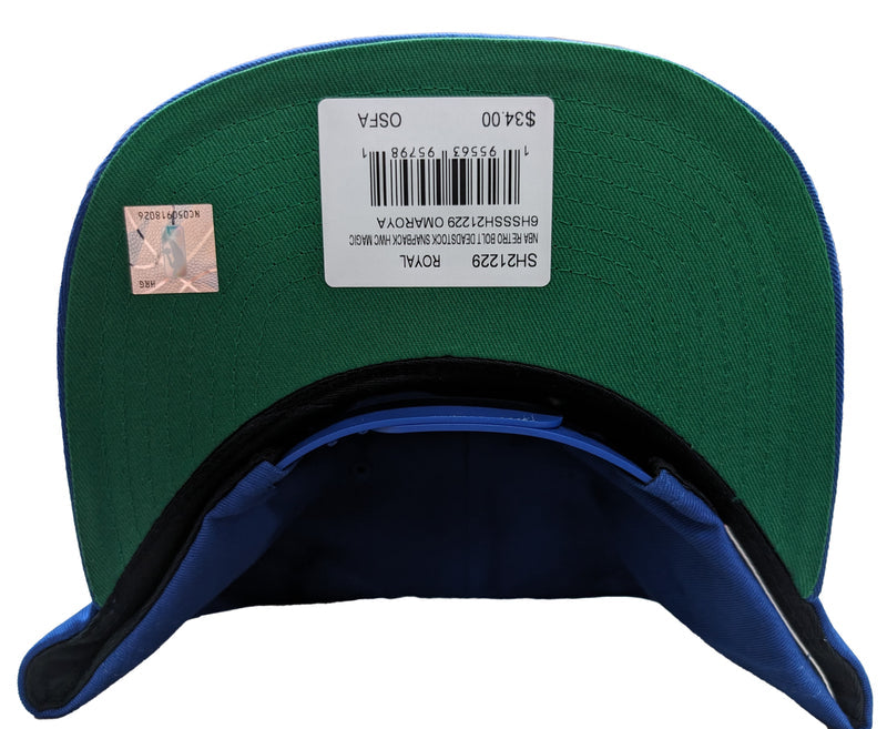 Mitchell & Ness Ryl NBA Orlando Magic Retro Bolt Deadstock HWC Snapback - OSFA