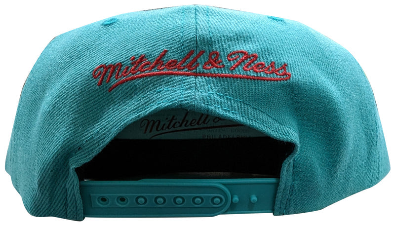 Mitchell & Ness Teal NBA Vancouver Grizzlies HWC Core Basic Snapback - OSFA