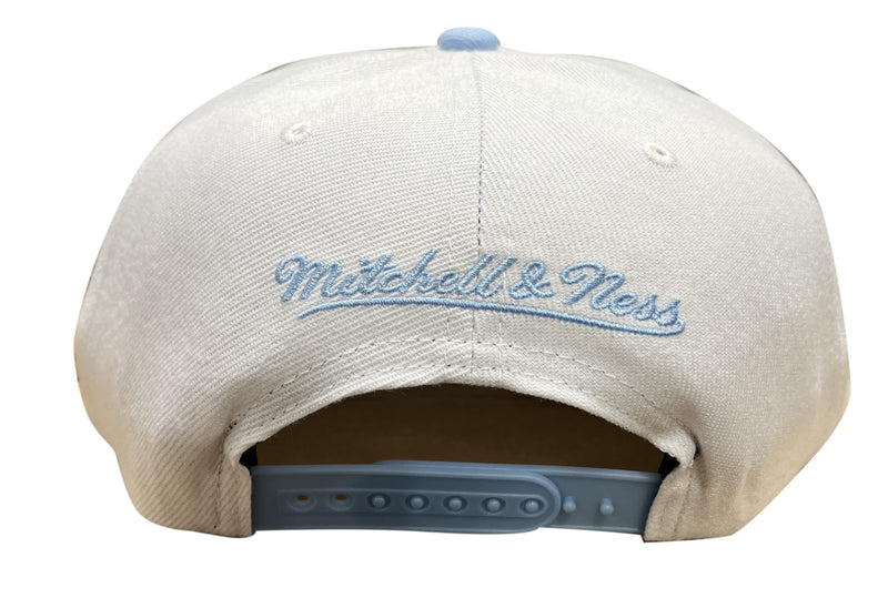 Mitchell & Ness Wt/Lt Blu NBA Memphis Grizzlies Uni Home 2 Tone Snapback - OSFA