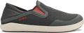 Quarter turn view Men's OluKai Footwear style name Moku Slip-On in color Island Salt/ Koi. Sku: 10578-4EKZ
