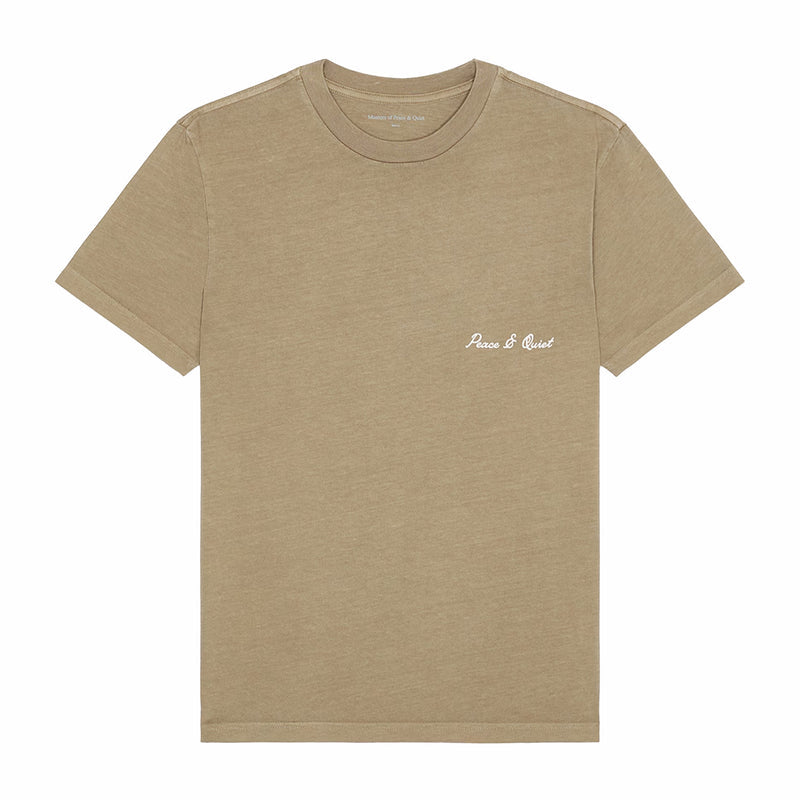 Museum of Peace & Quiet Signature T-Shirt (Sepia) - August Shop