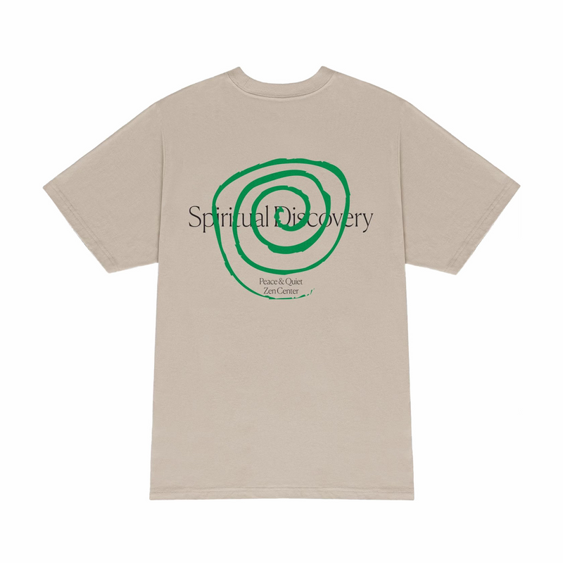 Museum of Peace & Quiet Spiritual Discovery T-Shirt (Taupe) - August Shop
