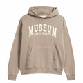 Museum of Peace & Quiet UMPQ Hoodie (Sepia) - August Shop