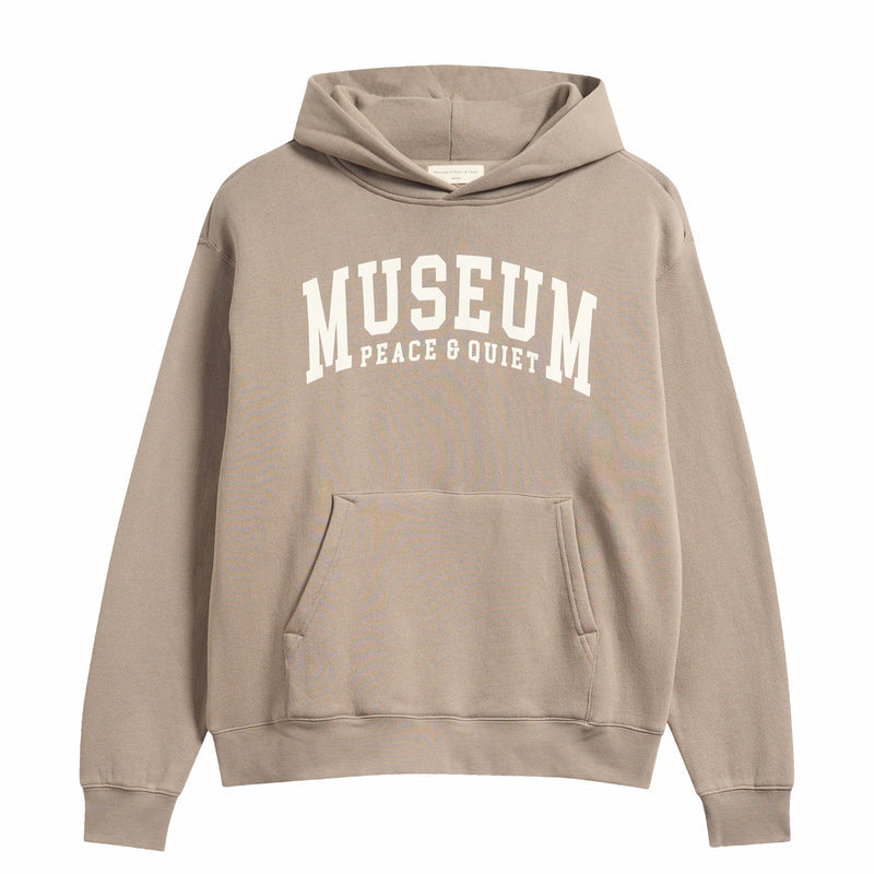 Museum of Peace & Quiet UMPQ Hoodie (Sepia) - August Shop