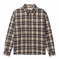 Museum of Peace & Quiet Wordmark Button Up (Navy) - August Shop