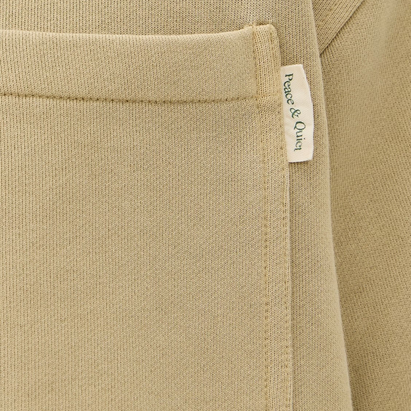 Museum Of Peace & Quiet Wordmark Chore Coat (Tan) - August Shop