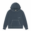 Museum Of Peace & Quiet Wordmark Reversed Stitch Hoodie (Slate) - August Shop