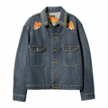 Needles Papillon Emb. Jean Jacket - 12oz Denim (Indigo) - August Shop