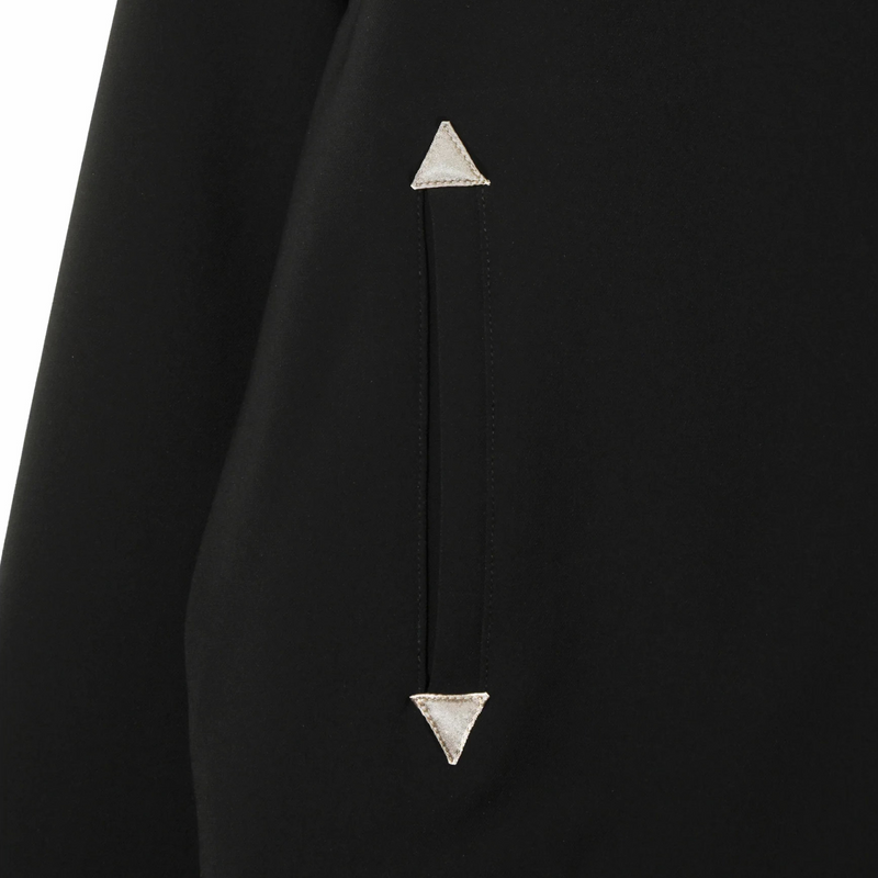 Needles Piping Cowboy Jacket - Poly Double Cloth (Black/Gold) - August Shop