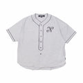 Neighborhood Baseball Shirt SS (Grey) - August Shop