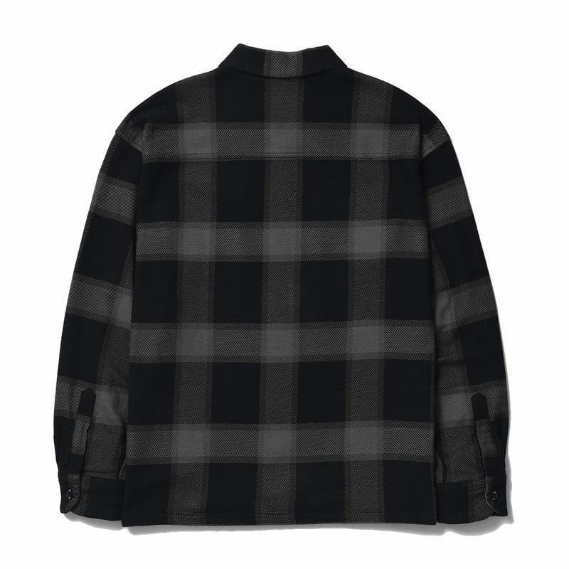 Neighborhood Buffalo Check Shirt LS (Grey) - August Shop