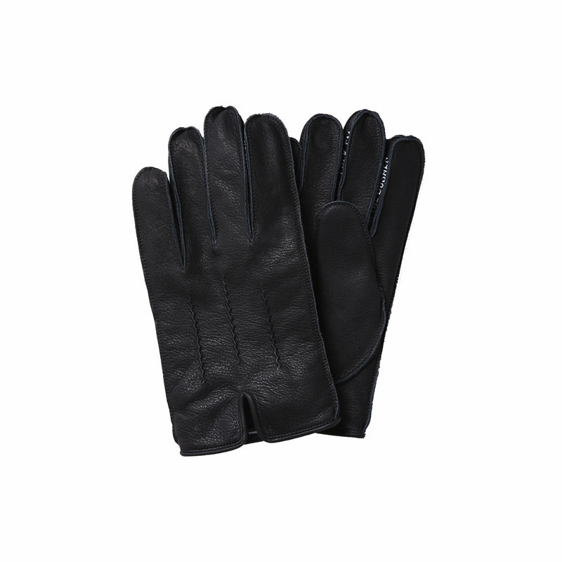 Neighborhood Leather EMB Gloves (Black) - August Shop