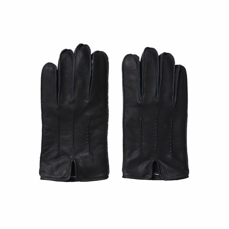 Neighborhood Leather EMB Gloves (Brown) - August Shop