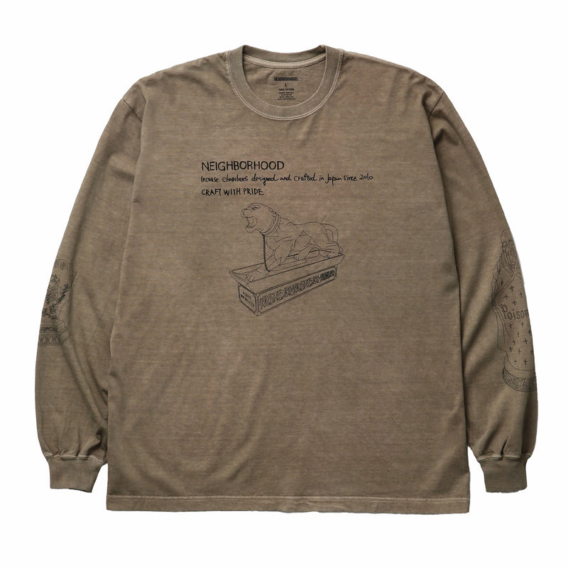 Neighborhood NH . TEE LS-8 (Olive Drab) - August Shop