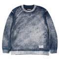 Neighborhood Pigment Bleed Crewneck Sweater (Navy) - August Shop