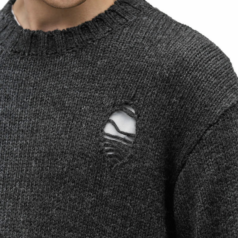 Neighborhood Savage Crewneck Sweater (Charcoal) - August Shop