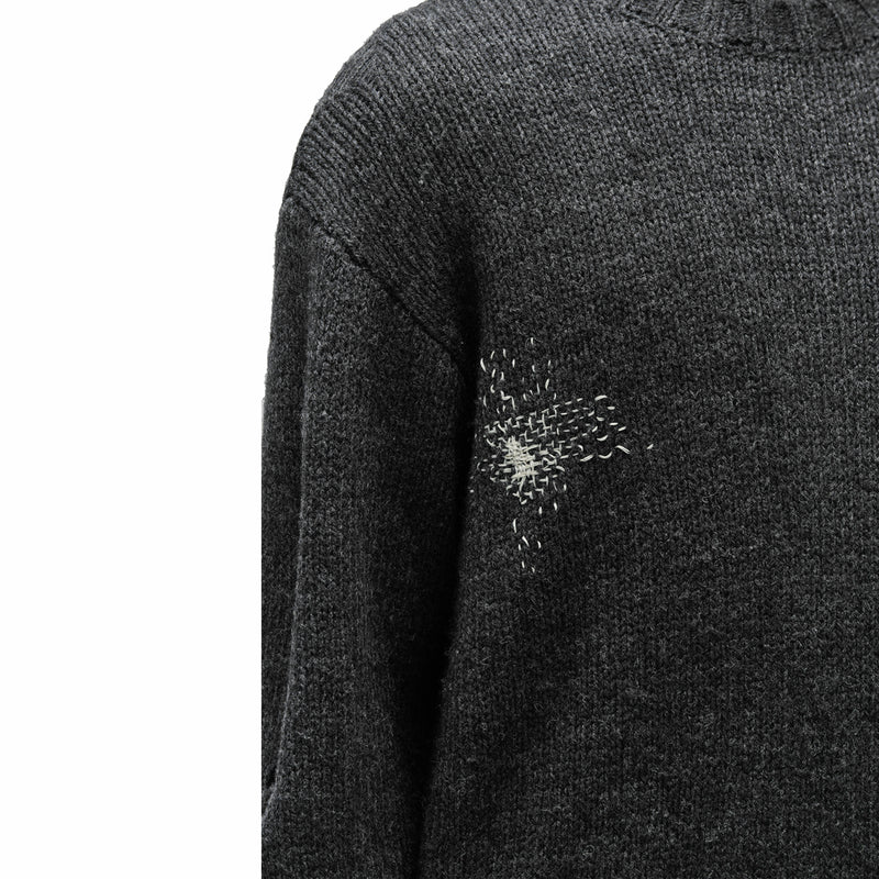 Neighborhood Savage Crewneck Sweater (Charcoal) - August Shop