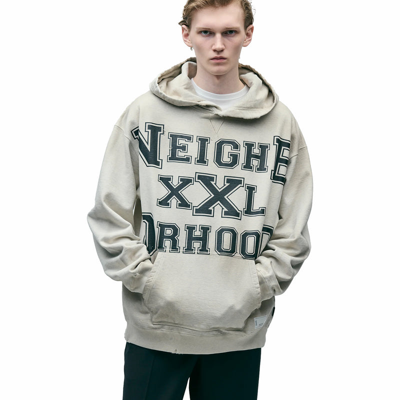 Neighborhood Savage Sweat Hoodie LS (Oatmeal) - August Shop