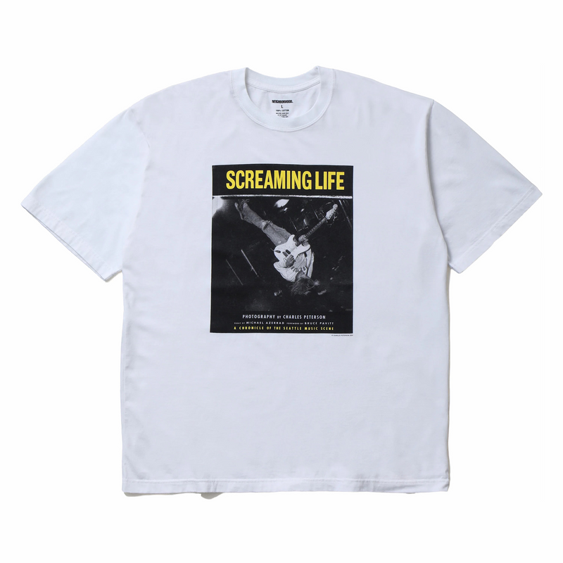 Neighborhood x Charles Peterson . Tee SS-1 (White) - August Shop