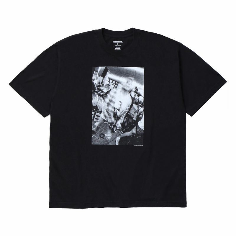 Neighborhood x Charles Peterson . Tee SS-5 (Black) - August Shop