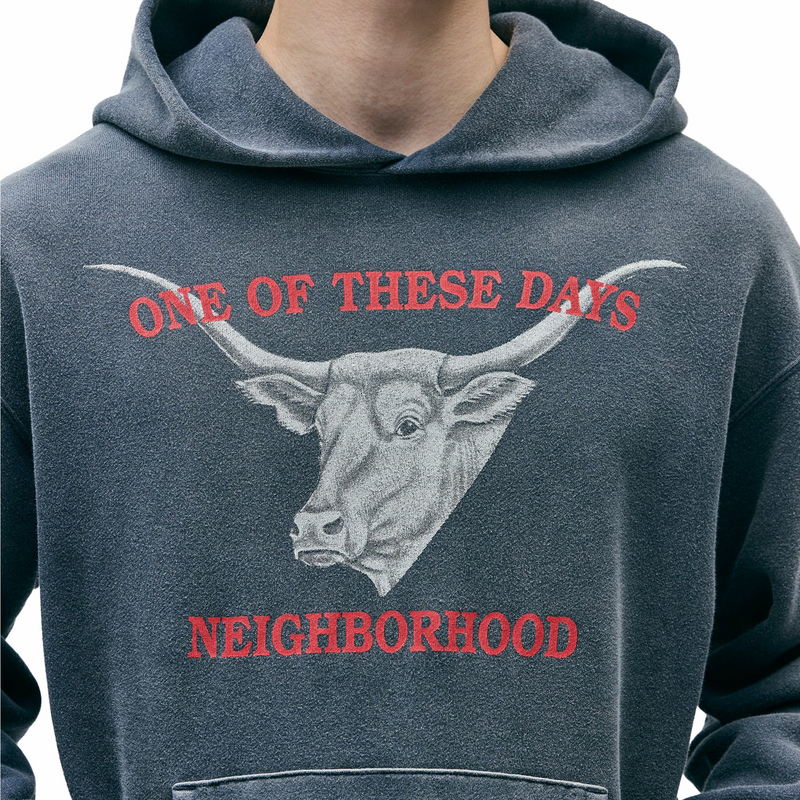 Neighborhood x OOTD . Hoodie (Black) - August Shop