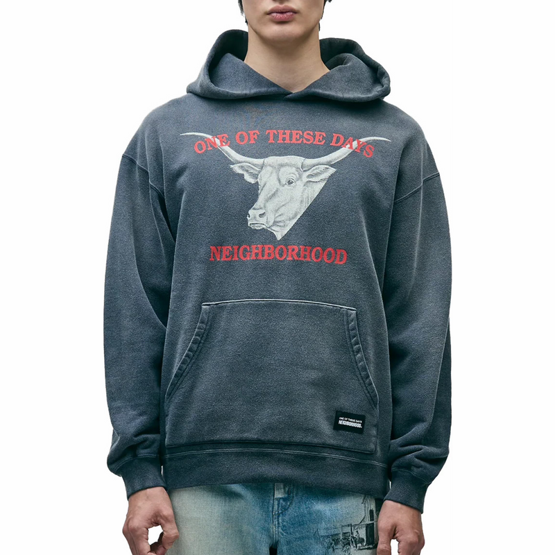 Neighborhood x OOTD . Hoodie (Black) - August Shop