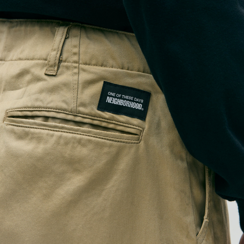 Neighborhood x OOTD . Savage Chino Pants (Beige) - August Shop