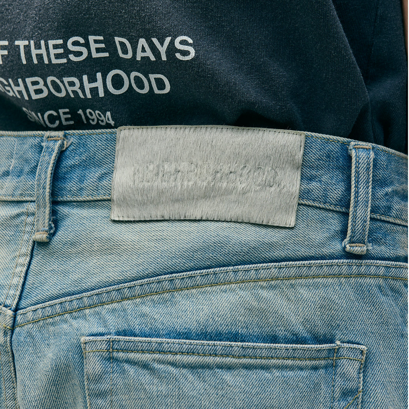 Neighborhood x OOTD . Washed DP Basic Denim Pants (Indigo) - August Shop