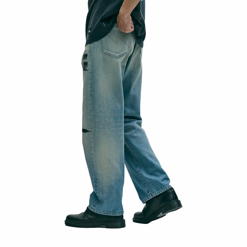Neighborhood x OOTD . Washed DP Basic Denim Pants (Indigo) - August Shop